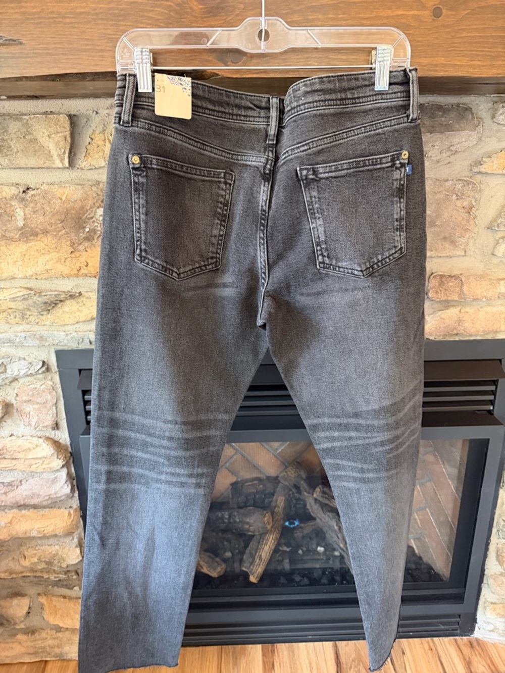 Women’s Pilcro Washed Black Slim Jeans by anthropology